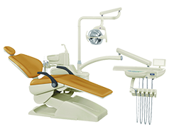 Unidad dental 806, (sillón dental integrado, luz LED)