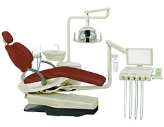 Unidad dental HY-F3 (sillón dental integrado, unidades de operación para diestros y zurdos)