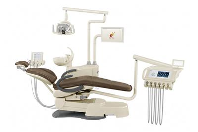 HY-E60 Dental Unit, Deluxe Version (sillón dental integrado, unidades de operación múltiples, luz LED)